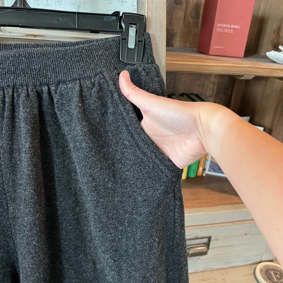 NWT nap loungewear flared full length wool pants size XS/S - Picture 3 of 8